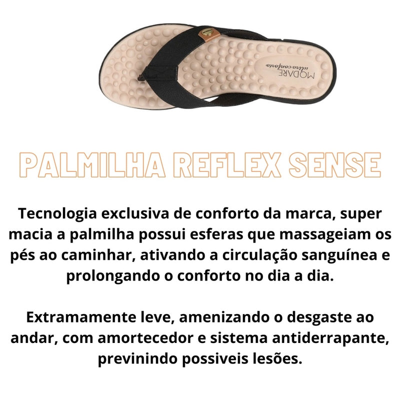 Chinelo Ortopedico Modare Feminino Esporão Massageador Macio Ultraconforto Original