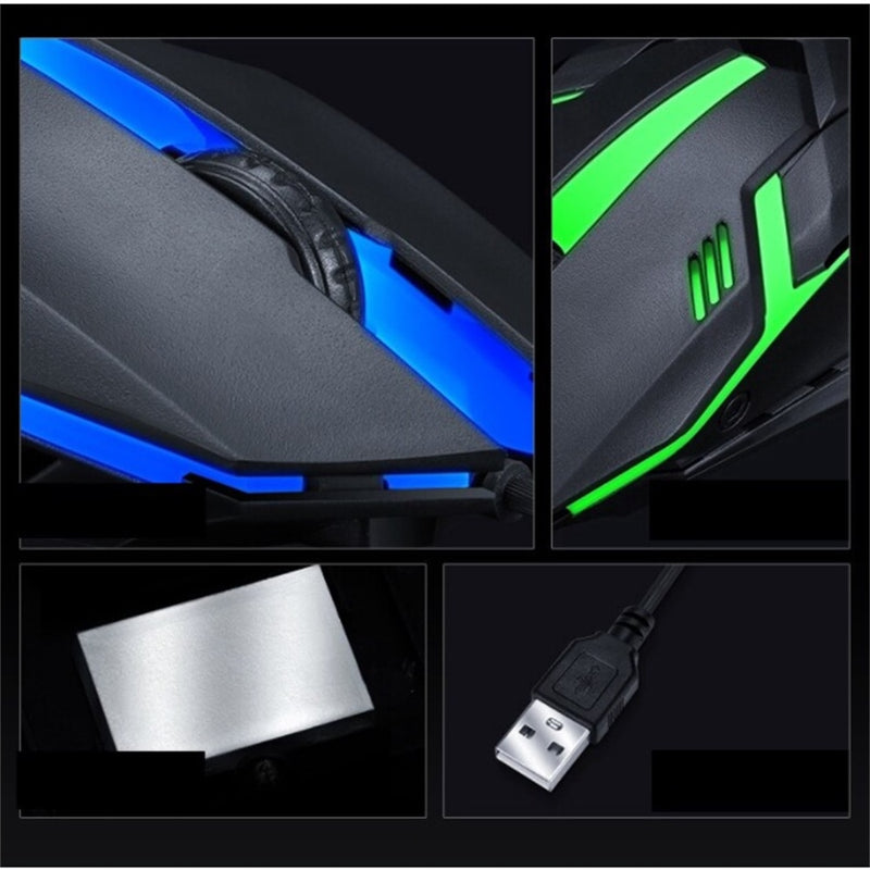 Mouse P/Game Gamer BM-63 BMAXX 3000 Dpi Rgb Led