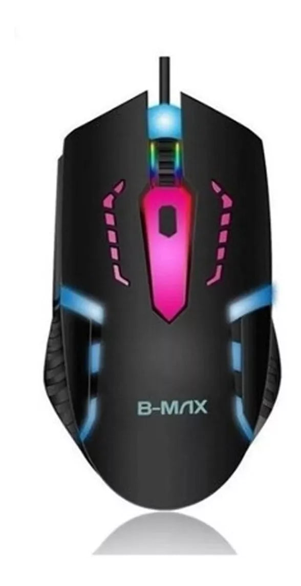 Mouse P/Game Gamer BM-63 BMAXX 3000 Dpi Rgb Led