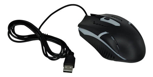 Mouse P/Game Gamer BM-63 BMAXX 3000 Dpi Rgb Led