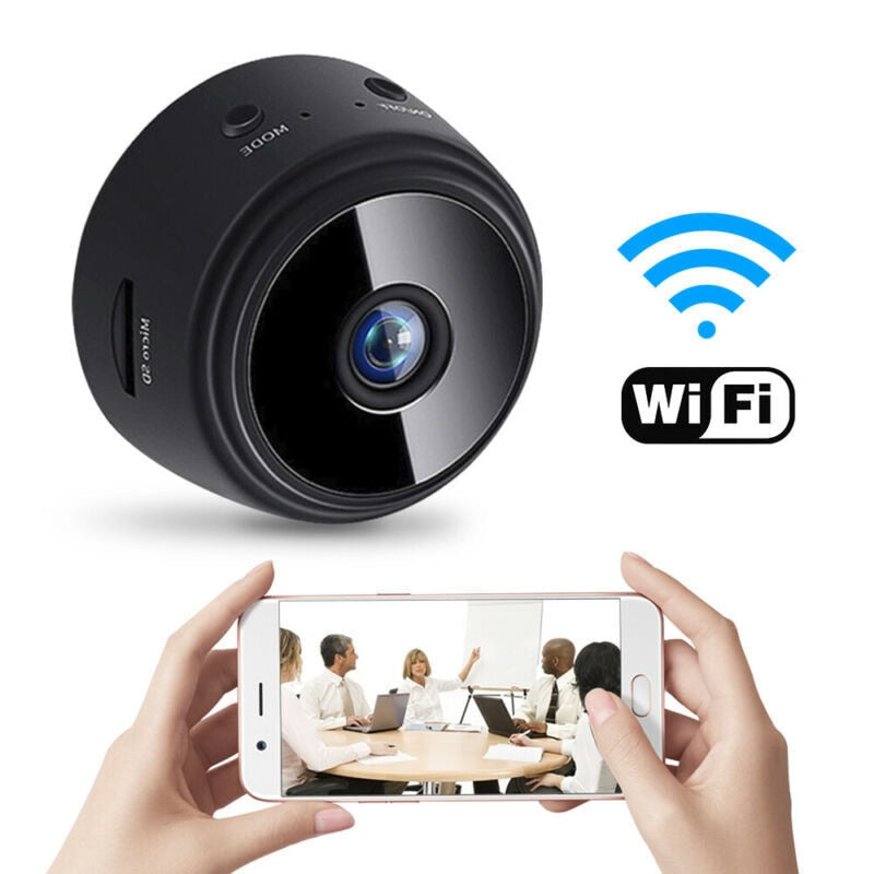 Mini Câmera A9 1080P Hd Conexão Wifi Fixação  Magnética